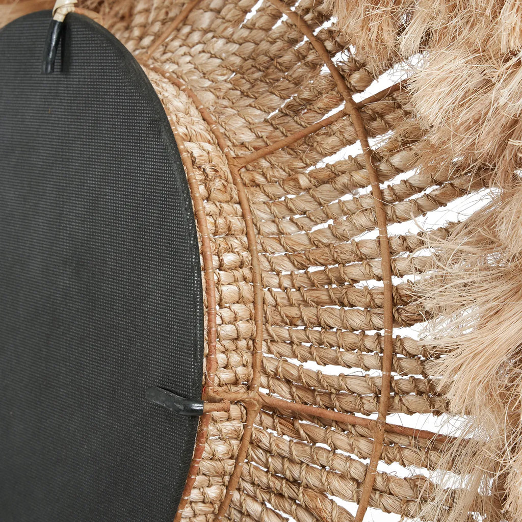 The Abaca Solomon Mirror - Natural