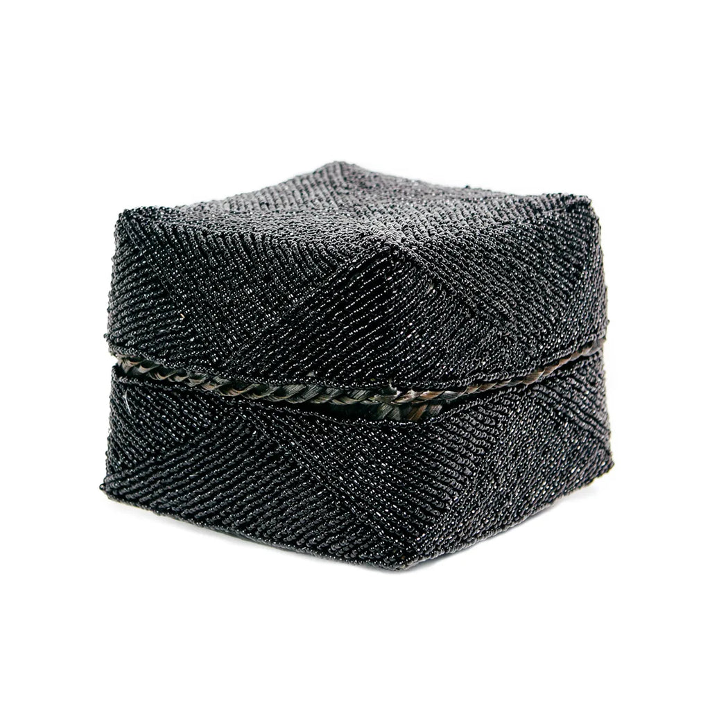 The Beaded Basket - Black - L