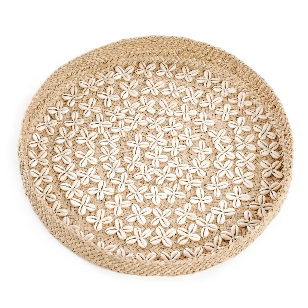 The Costa Shell Plate - Natural White - M