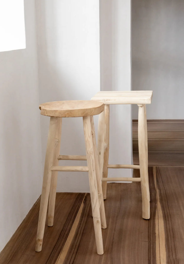 The Kedut Bar Stool - Natural