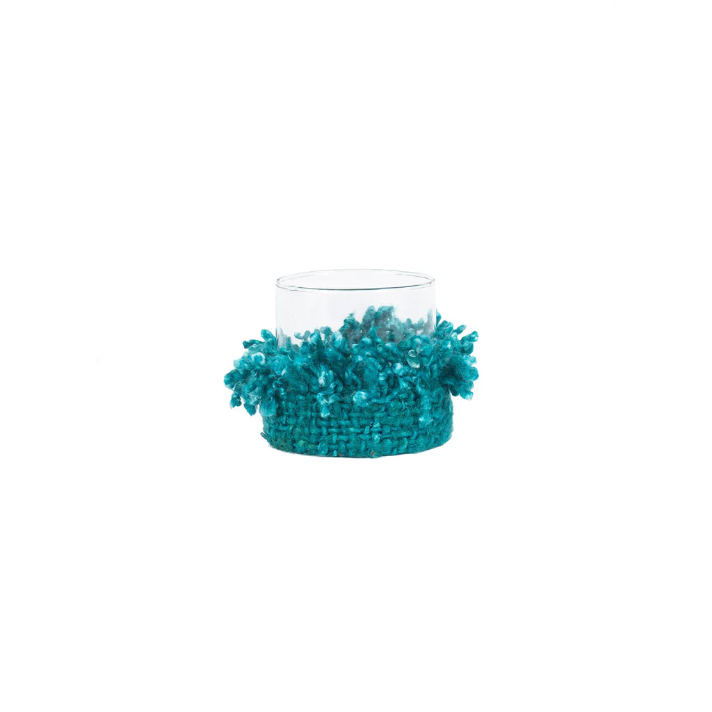 The Oh My Gee Candle Holder - Aqua - S