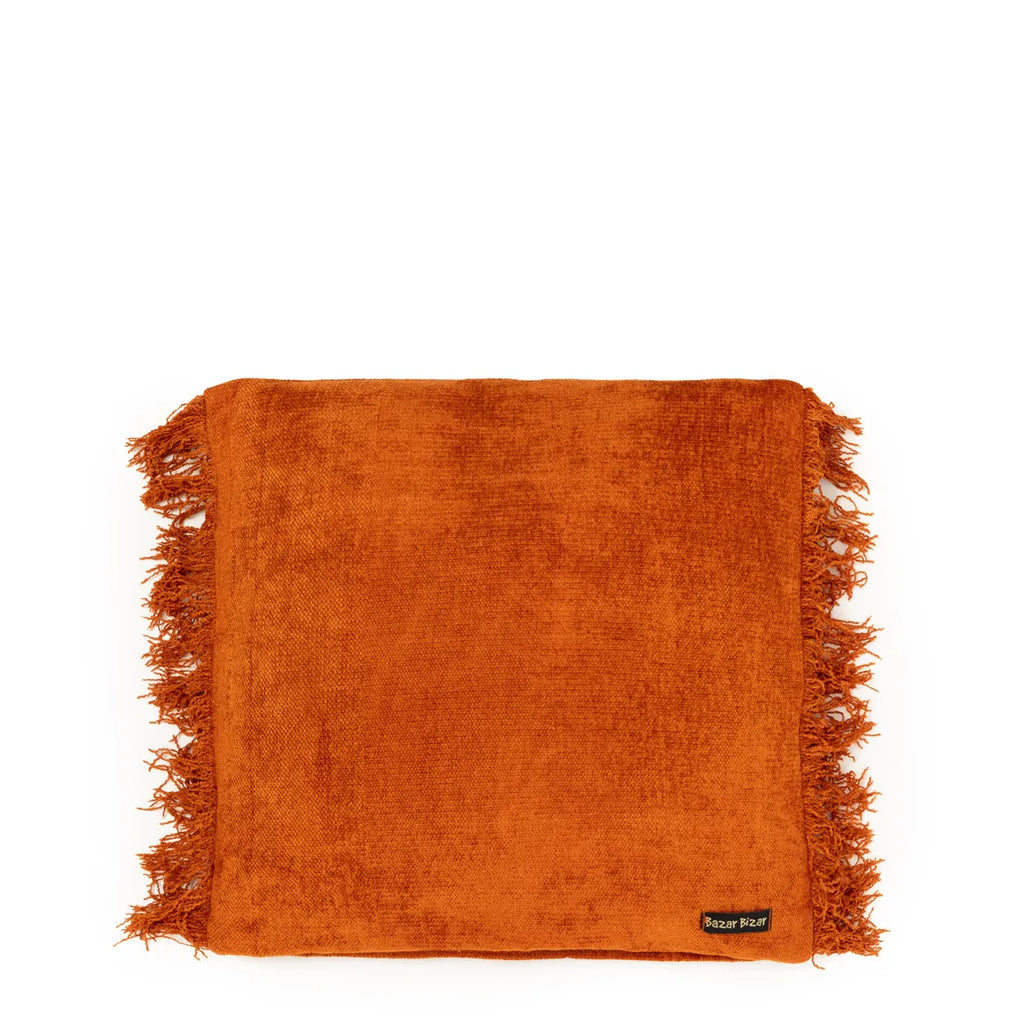 The Oh My Gee Cushion Cover - Rust Velvet - 40x40