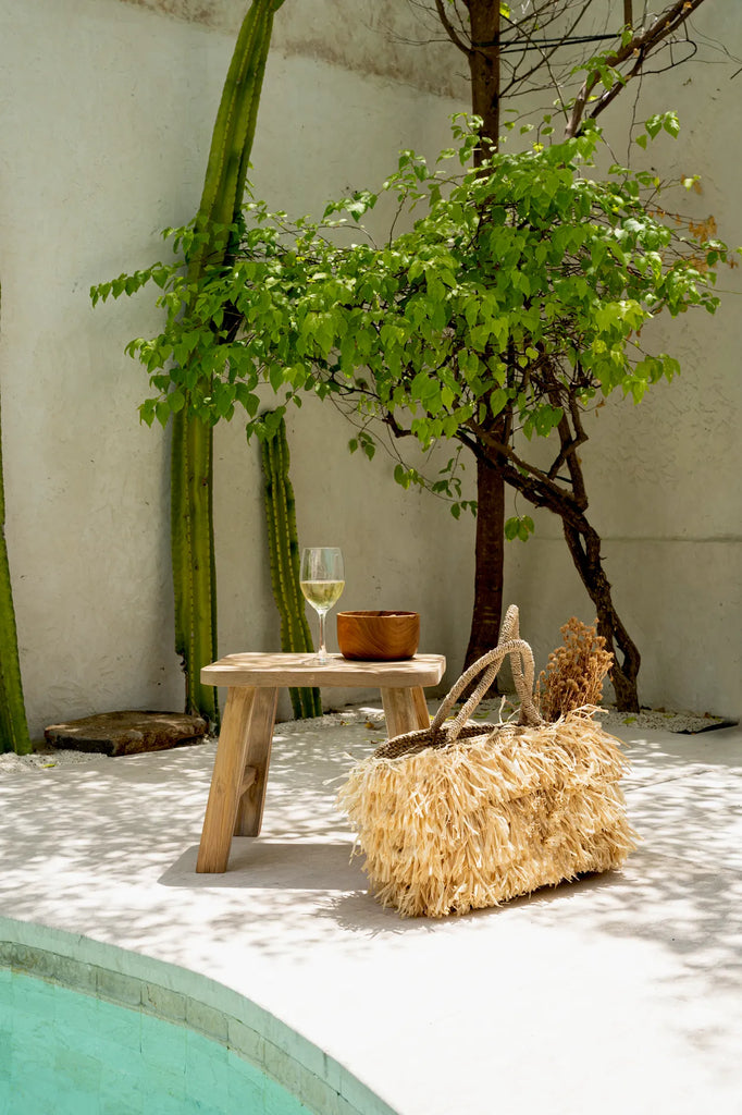 The Quincy Stool - Natural