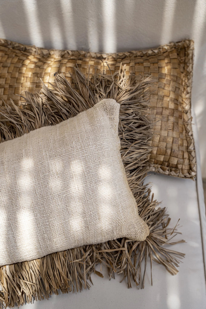 The Saint Tropez Cushion Cover - Natural White - 30x50