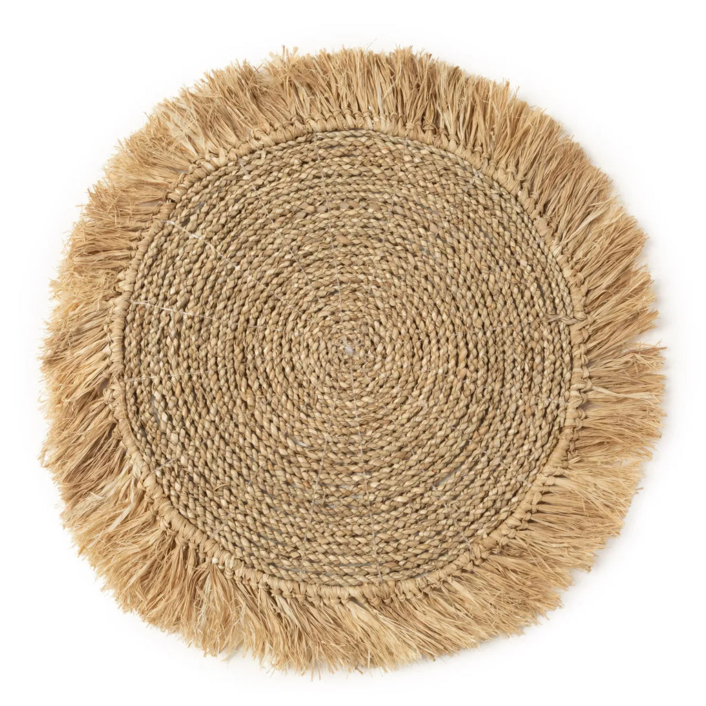 The Seagrass Raffia Placemat - Natural