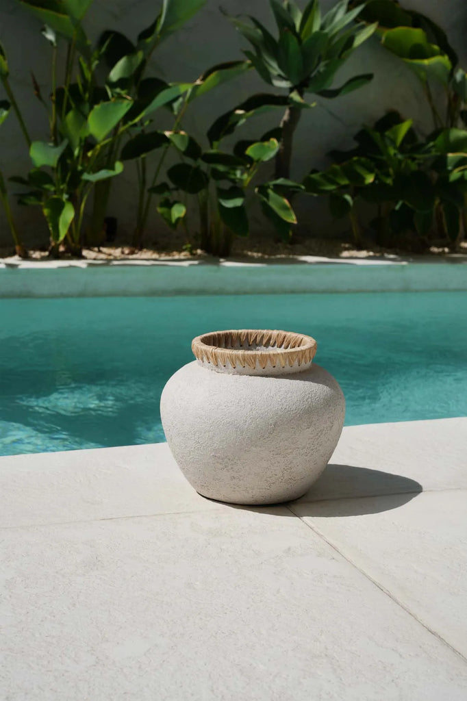 The Styly Vase - Concrete Natural - M