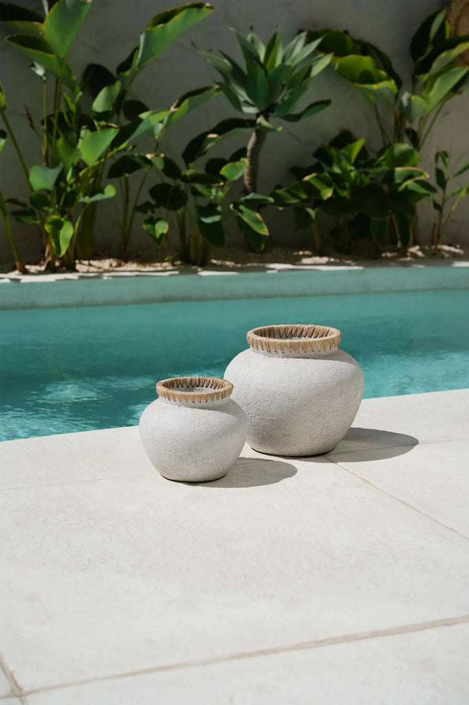 The Styly Vase - Concrete Natural - M